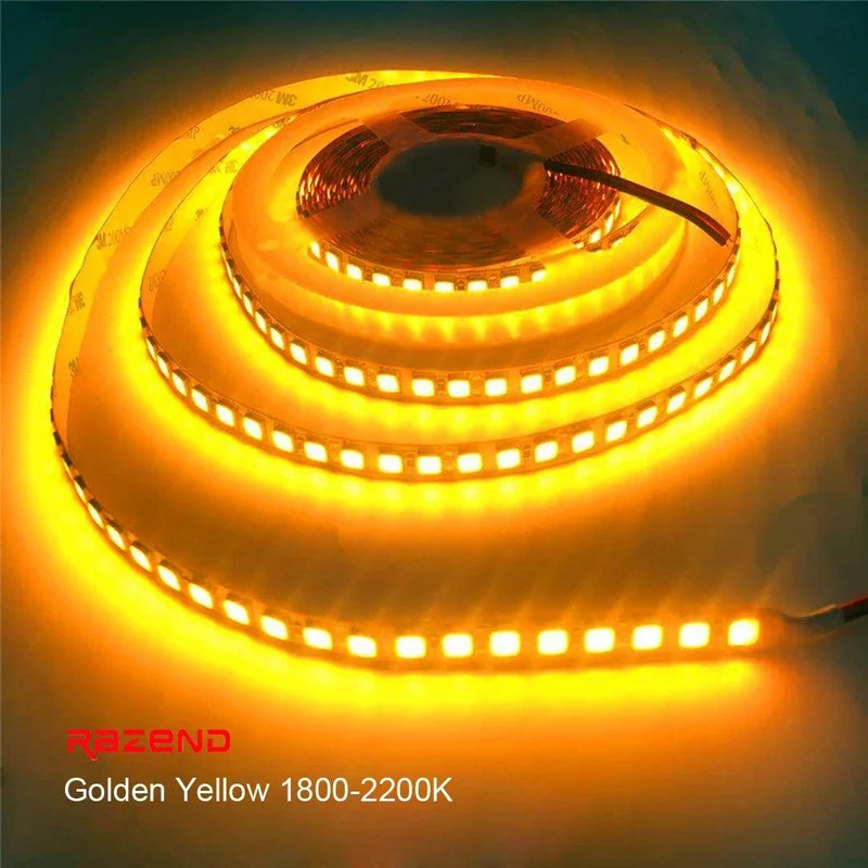 SMD 5630 12V LED Strip Lights - 5M, 9 Colors, IP21/IP65, 5M, Dimmable