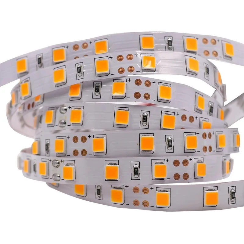 SMD 5630 12V LED Strip Lights - 5M, 9 Colors, IP21/IP65, 5M, Dimmable
