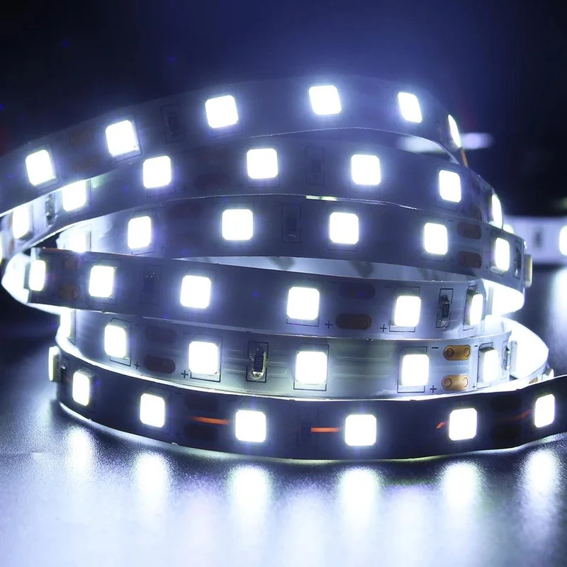 SMD 5630 12V LED Strip Lights - 5M, 9 Colors, IP21/IP65, 5M, Dimmable