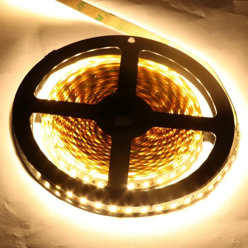 SMD 5630 12V LED Strip Lights - 5M, 9 Colors, IP21/IP65, 5M, Dimmable