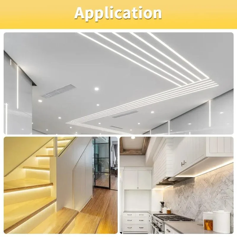 High Brightness COB LED Strip Light - 12V/24V, RA90, Dimmable 3000–6000K