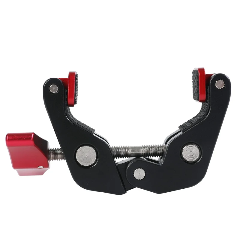 GVM Super Crab Clamp, Magic Arm Gripper Clamp with 1/4 and 3/8 Thread Clips for DSLR Cameras