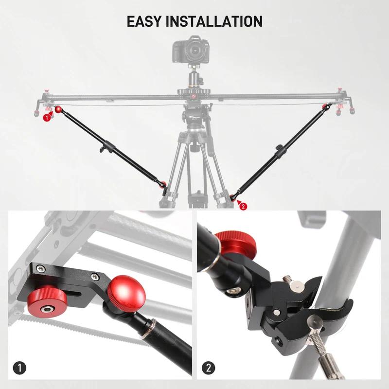 GVM-SSR (ST10) Support Arms for Camera Slider