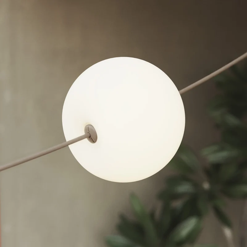 Guirlande lumineuse 4 points lumineux d’extérieur IP67 Desert Brown - Marina4 Cherry