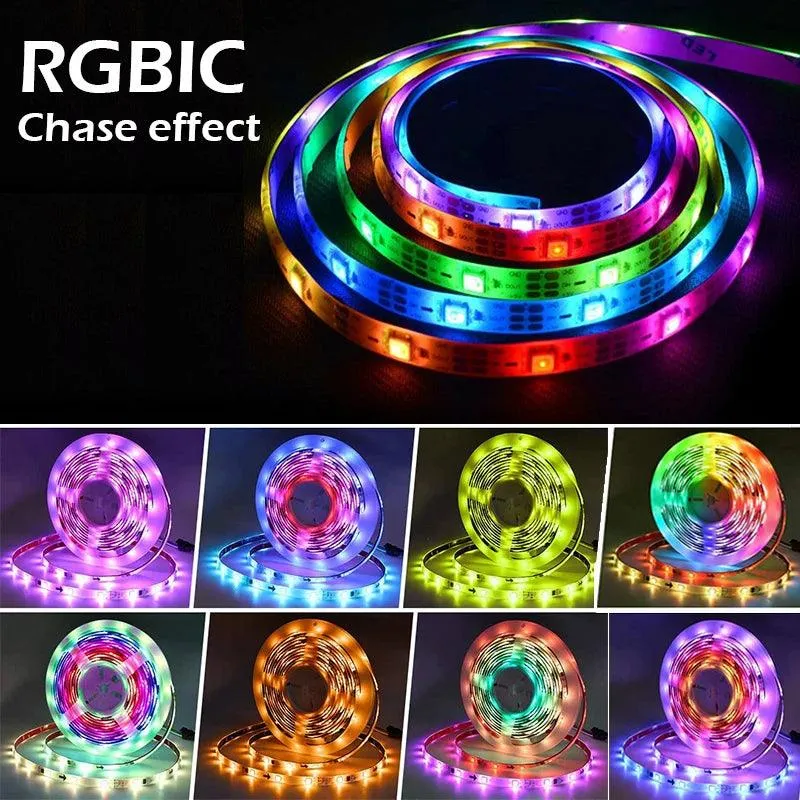 RGBIC Dream Color USB LED Strip Light - Super Bright 5050, Tuya WiFi Smart
