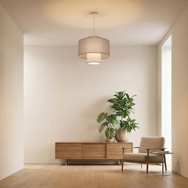 Suspension Luminaire | Twin (Gris)