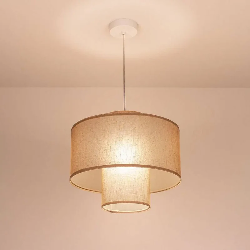 Suspension Luminaire | Twin (Marron Clair)
