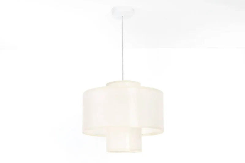 Suspension Luminaire | Twin (Blanc Crème)