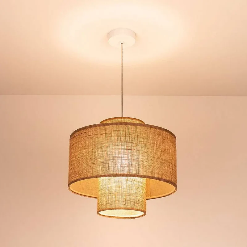 Suspension Luminaire | Twin (Beige)