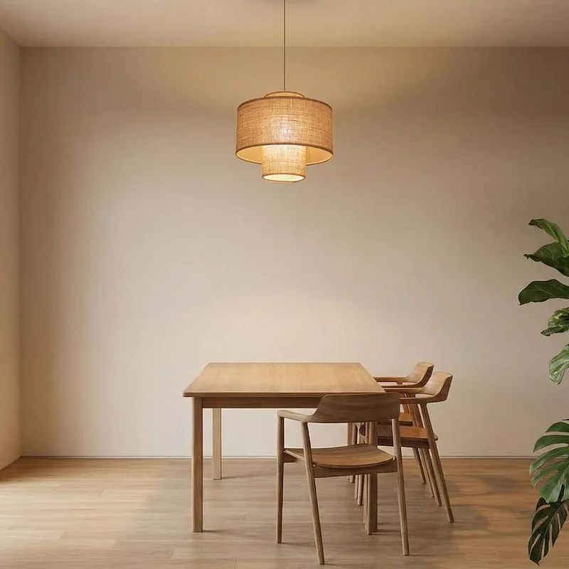 Suspension Luminaire | Twin (Beige)