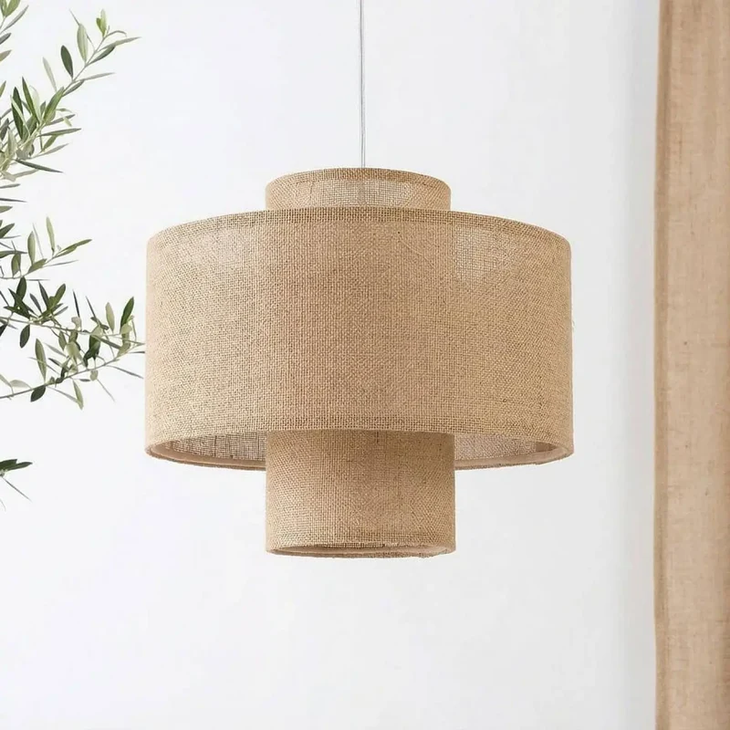 Suspension Luminaire | Twin (Beige)