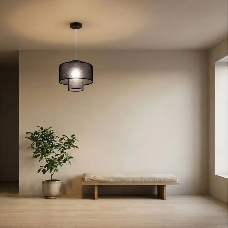 Suspension Luminaire | Twin (Noir)