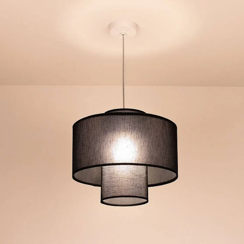 Suspension Luminaire | Twin (Noir)