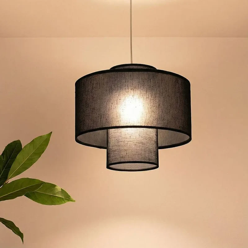 Suspension Luminaire | Twin (Noir)