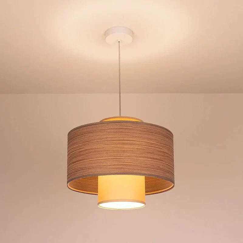 Suspension Luminaire | Twin (Beige/Crème)