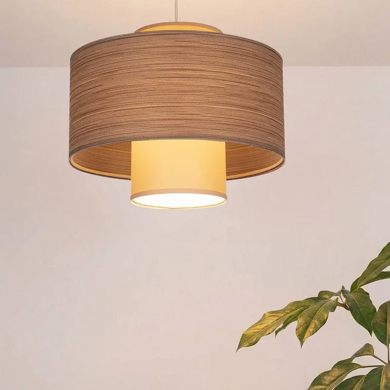 Suspension Luminaire | Twin (Beige/Crème)