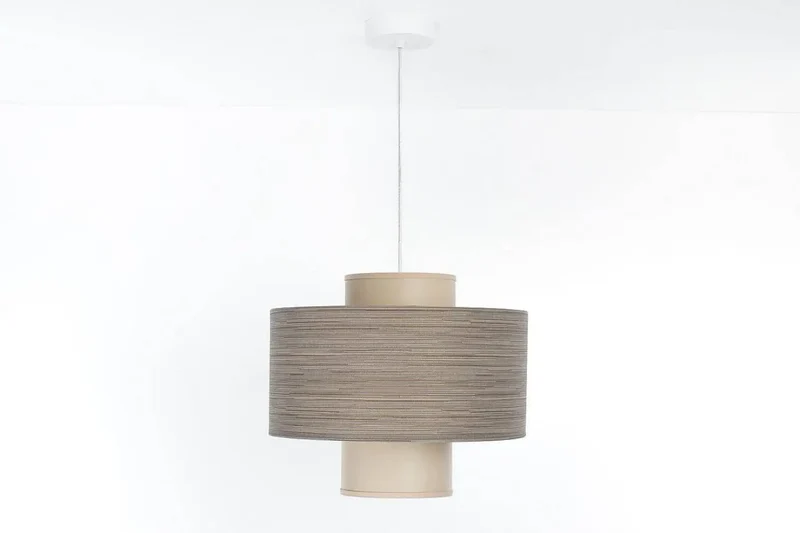 Suspension Luminaire | Twin (Beige/Crème)