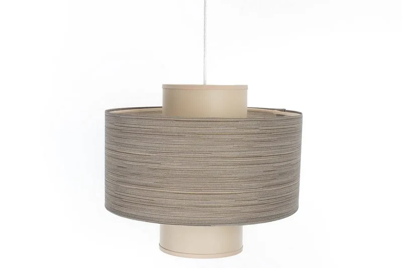 Suspension Luminaire | Twin (Beige/Crème)