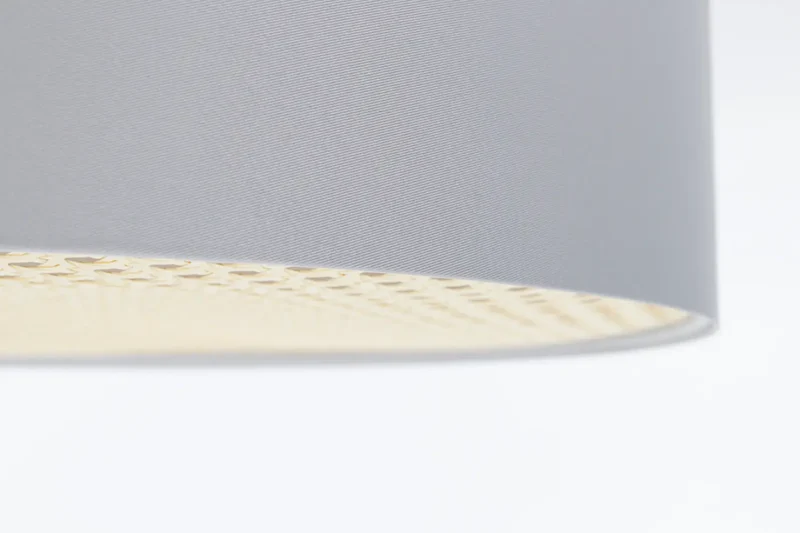 Luminaire Plafonnier | GRIS PERL (Gris Platine/Ecru)