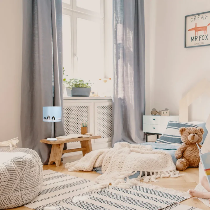 Lampe de Table | SWEET DREAMS (Bleu Clair/Blanc/Noir)