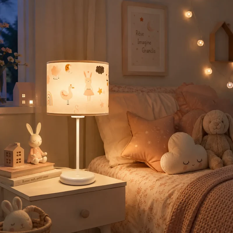Lampe de Table | SWEET DREAMS (Orange /Blanc)