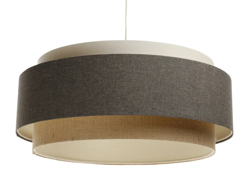 Suspension Luminaire | DOBLO BOHO ELEGANT (Beige/ Crème/ Ecru/Graphite)