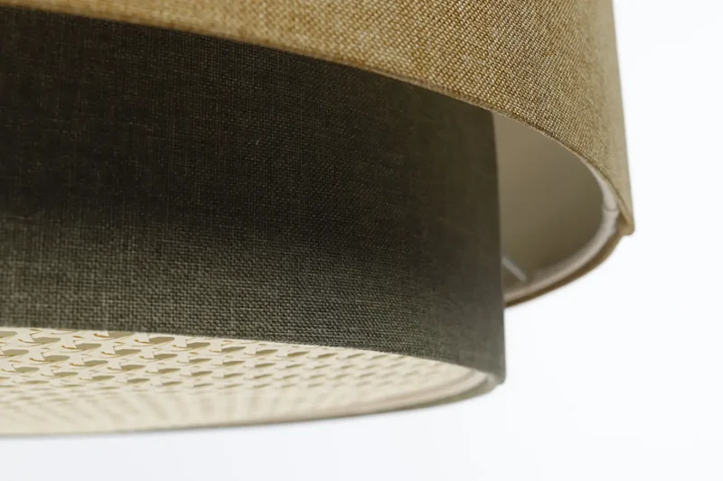 Suspension Luminaire | DOBLO BOHO ELEGANT (Gris Vert/ Caramel/ Ecru/Graphite)
