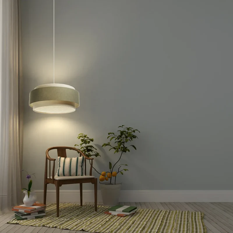 Suspension Luminaire | DOBLO BOHO ELEGANT (Crème/ Olive/ Ecru)