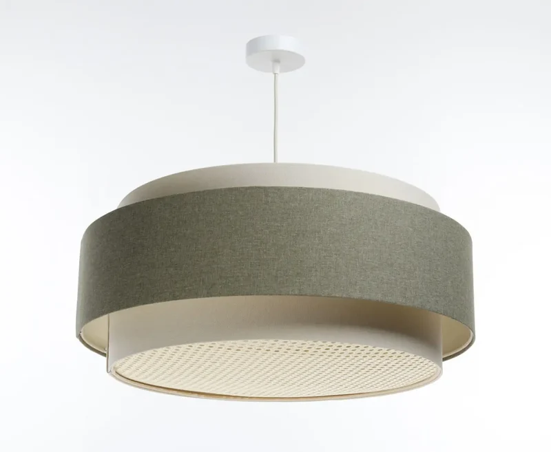 Suspension Luminaire | DOBLO BOHO ELEGANT (Crème/ Olive/ Ecru)