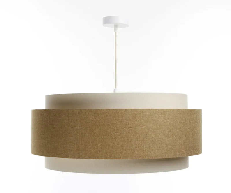 Suspension Luminaire | DOBLO BOHO ELEGANT (Moutarde/ Crème/ Ecru)