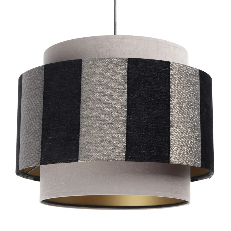 Suspension Luminaire | DOBLO (Gris/Noir/Doré)