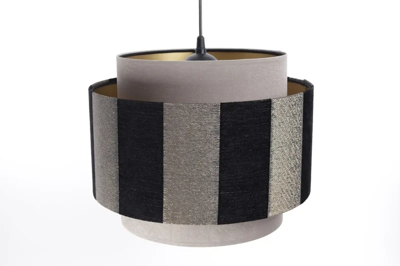 Suspension Luminaire | DOBLO (Gris/Noir/Doré)