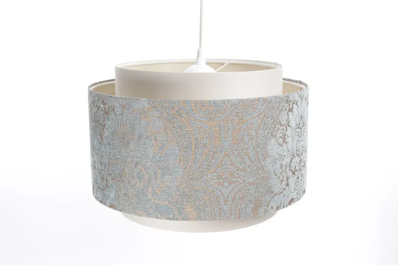 Suspension Luminaire | DOBLO (Crème/Bleu Clair/Ecru)