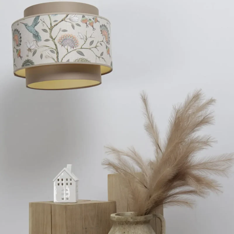Suspension Luminaire | DOBLO (Beige/Crème/Ecru)