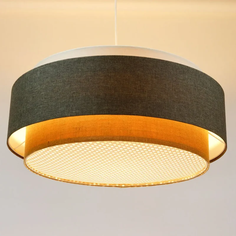 Suspension Luminaire | DOBLO BOHO ELEGANT (Beige/ Graphite/ Ecru)
