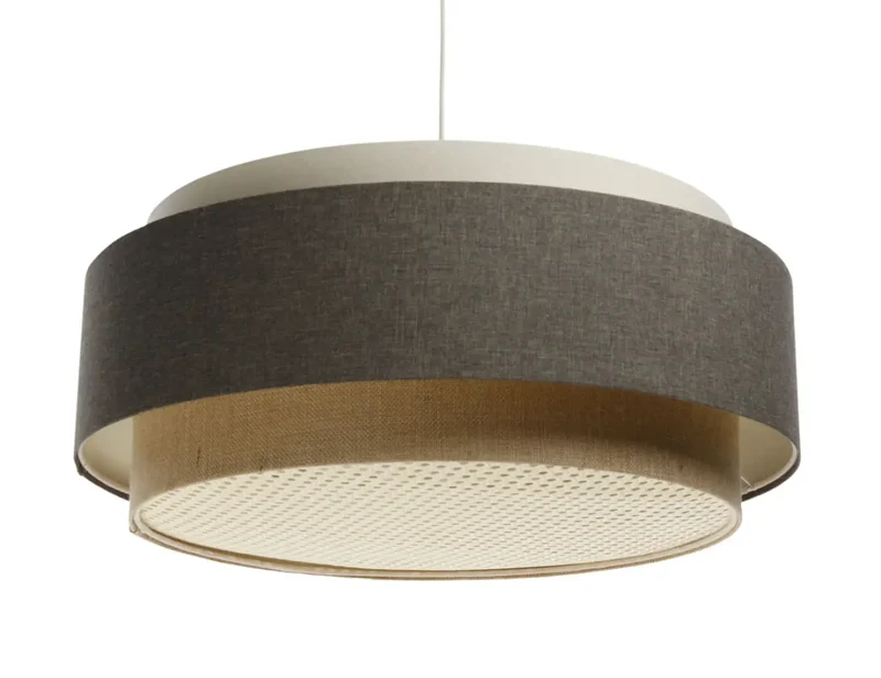 Suspension Luminaire | DOBLO BOHO ELEGANT (Beige/ Graphite/ Ecru)