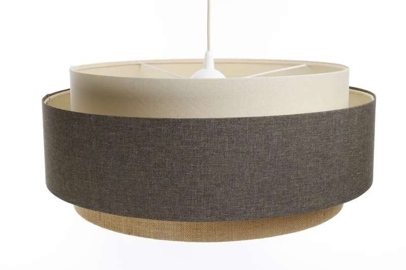 Suspension Luminaire | DOBLO BOHO ELEGANT (Beige/ Graphite/ Ecru)