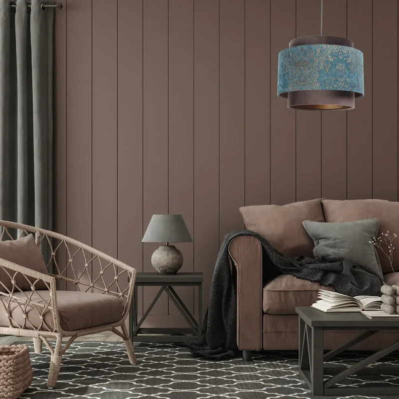 Suspension Luminaire | DOBLO (Marron/Turquoise/Cuivré)