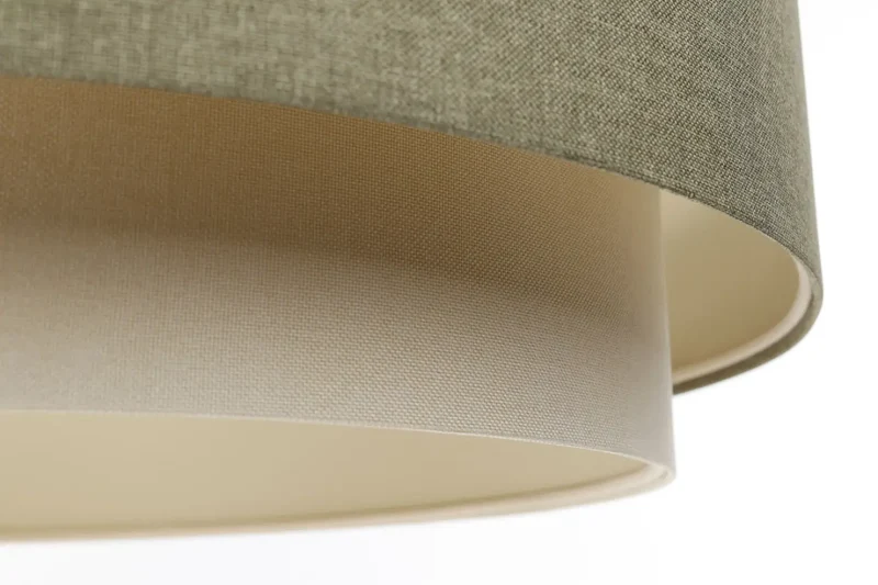 Suspension Luminaire | DOBLO BOHO ELEGANT (Gris Vert/ Ecru/ Blanc Crème)