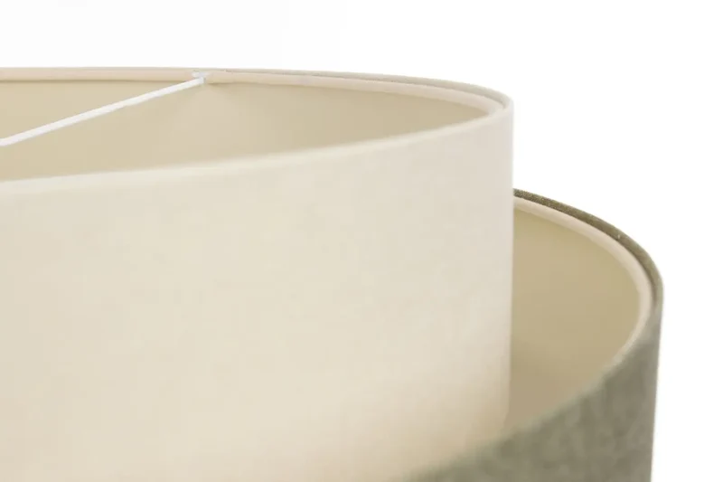 Suspension Luminaire | DOBLO BOHO ELEGANT (Gris Vert/ Ecru/ Blanc Crème)