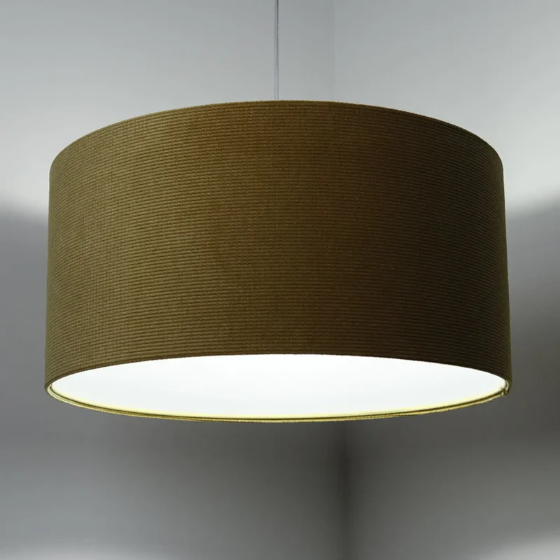 Suspension Luminaire | GLAMOUR STRUCTURAL VELOUR (Jaune)