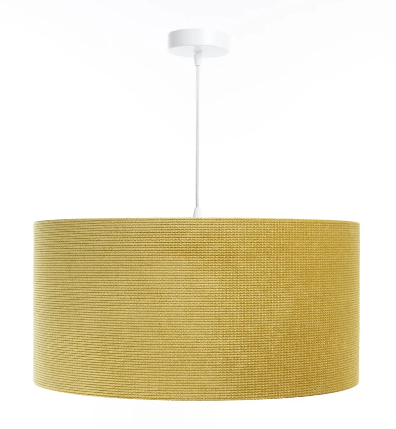 Suspension Luminaire | GLAMOUR STRUCTURAL VELOUR (Jaune)