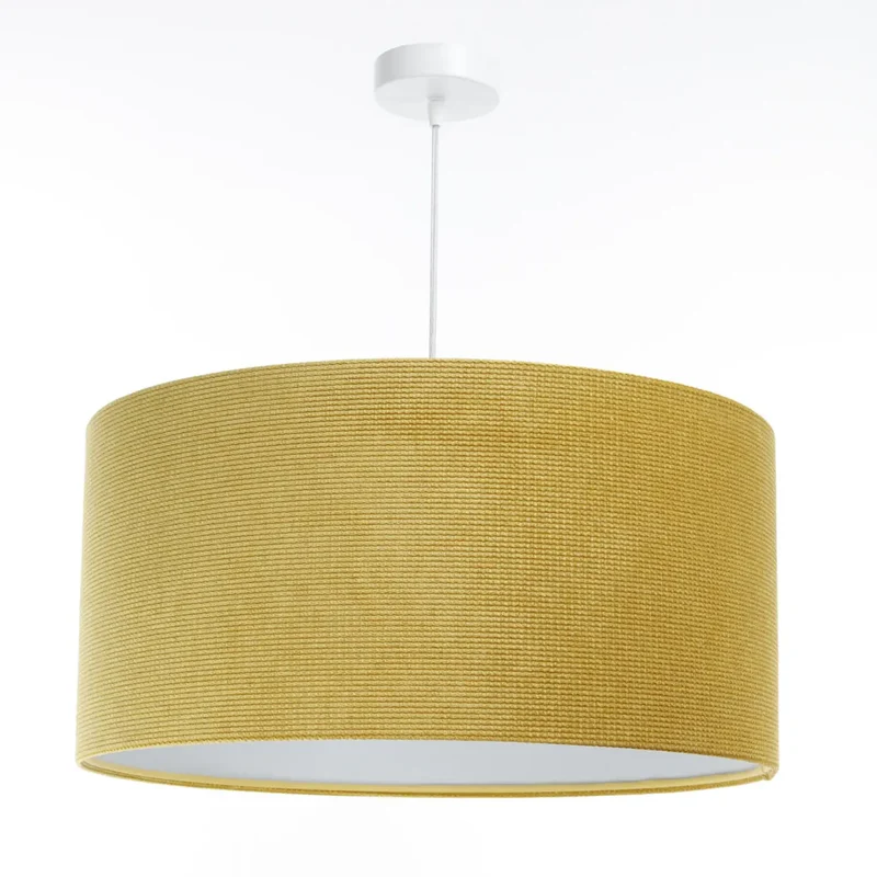 Suspension Luminaire | GLAMOUR STRUCTURAL VELOUR (Jaune)