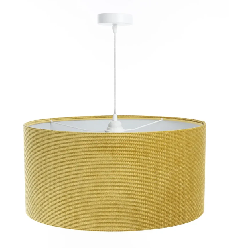Suspension Luminaire | GLAMOUR STRUCTURAL VELOUR (Jaune)