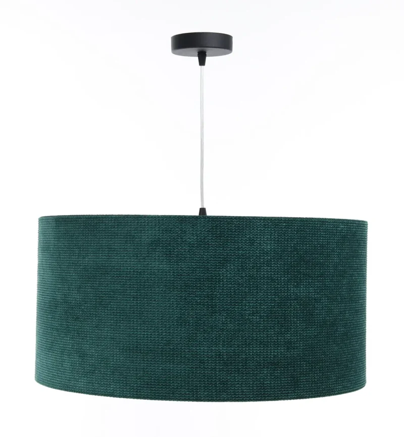 Suspension Luminaire | GLAMOUR STRUCTURAL VELOUR (Vert/Doré)