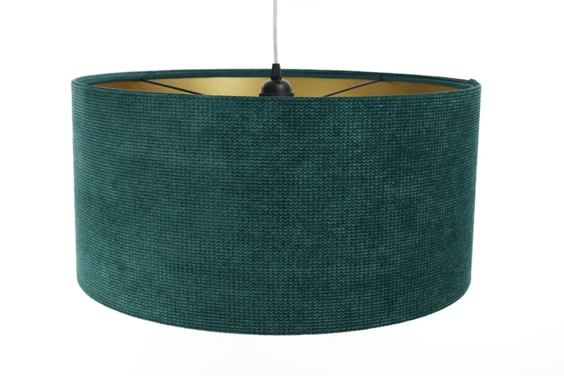 Suspension Luminaire | GLAMOUR STRUCTURAL VELOUR (Vert/Doré)
