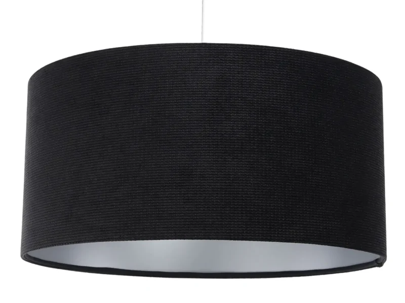 Suspension Luminaire | GLAMOUR STRUCTURAL VELOUR (Noir/Argent)