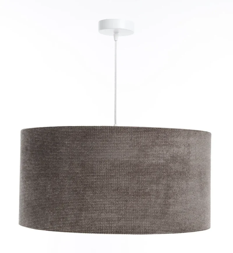 Suspension Luminaire | GLAMOUR STRUCTURAL VELOUR (Marron/Dore)