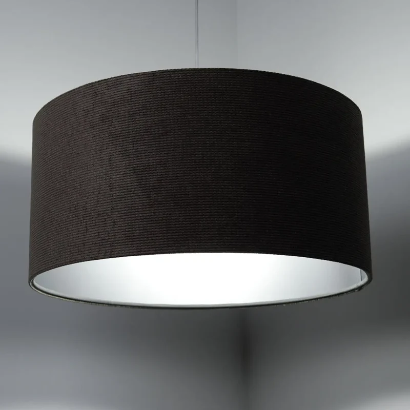 Suspension Luminaire | GLAMOUR STRUCTURAL VELOUR (Marron/Argent)