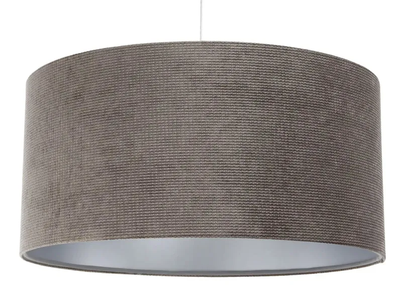 Suspension Luminaire | GLAMOUR STRUCTURAL VELOUR (Marron/Argent)